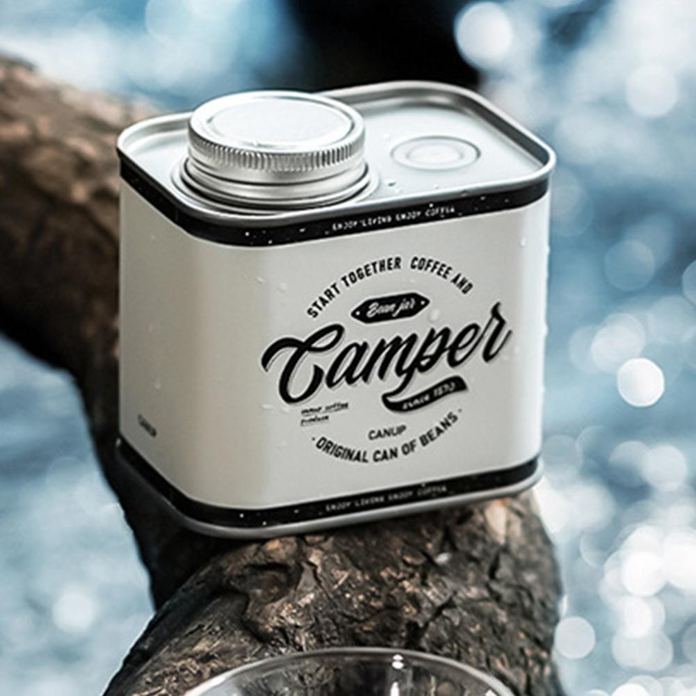 Coffee Bean Airtight Cans Iron 150g Food-grade Packaging Storage Cans Kitchen Storage Organizer Box Friends Gifts