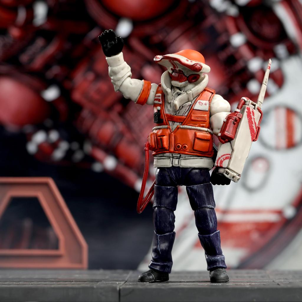 52TOYS 3.75' Series X Murase Lumber Hammerhead 3.75-inch (approx. 10cm) Highly Articulated Action Figure, Painted with Inking