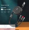 100W Type-C 3-in-1 Fast Charging Cable for Huawei, Android, and Apple Devices