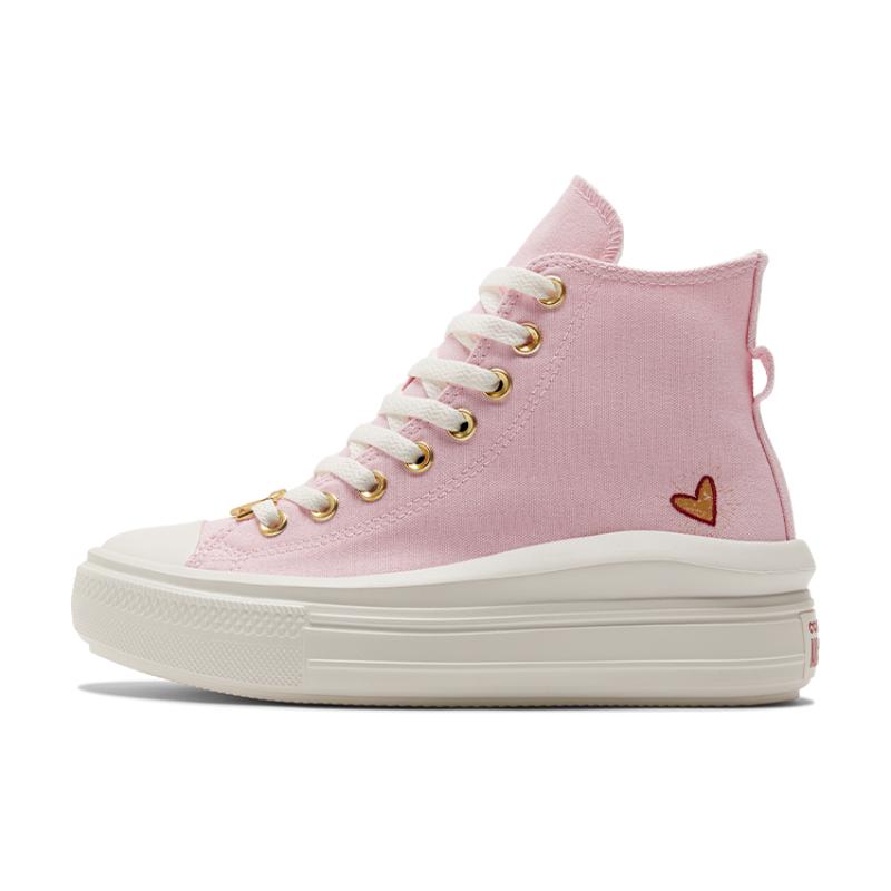 Converse Chuck Taylor All Star Move Platform Hi Valentine's Day 2023 Women's Pink