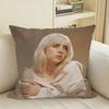 Album CoverS BBillieS EEilish Patten Square Sofa Pillow Cover Solid Color Living Room Home Decor Cushion Case