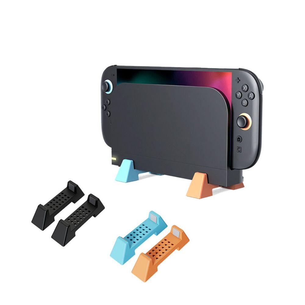 2pcs Cooling System Game Dock Feet Holder Stand for Nintendo Switch 2 Game Accessories