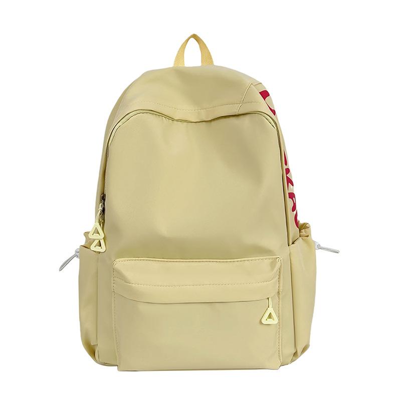Zaino zaino di grande capacità per la scuola zaino per studentessa di scuola media ragazza semplice zaino per studente di scuola superiore giapponese senso del design zaino casual