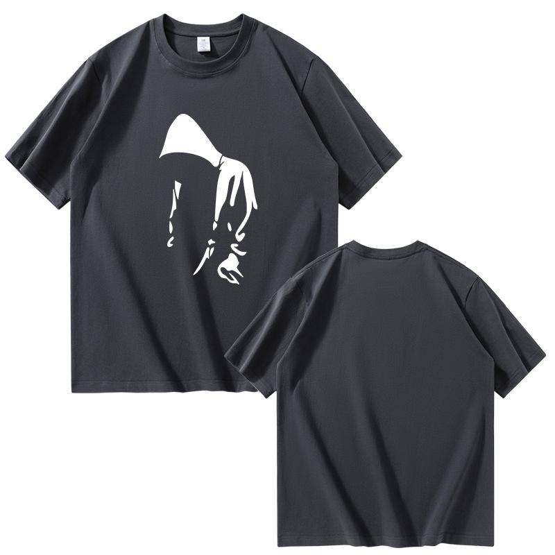 2025 Sommer Neu Fantastisches Herren 100% Reine Baumwolle und Einfarbige Kleidung T-Shirt für Herren Schnelltrocknend Bequemes T-Shirt
