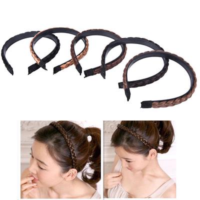 New Arrival Fashion Twisted Wig Braid Hair Bands Headband Women Hair Accessories