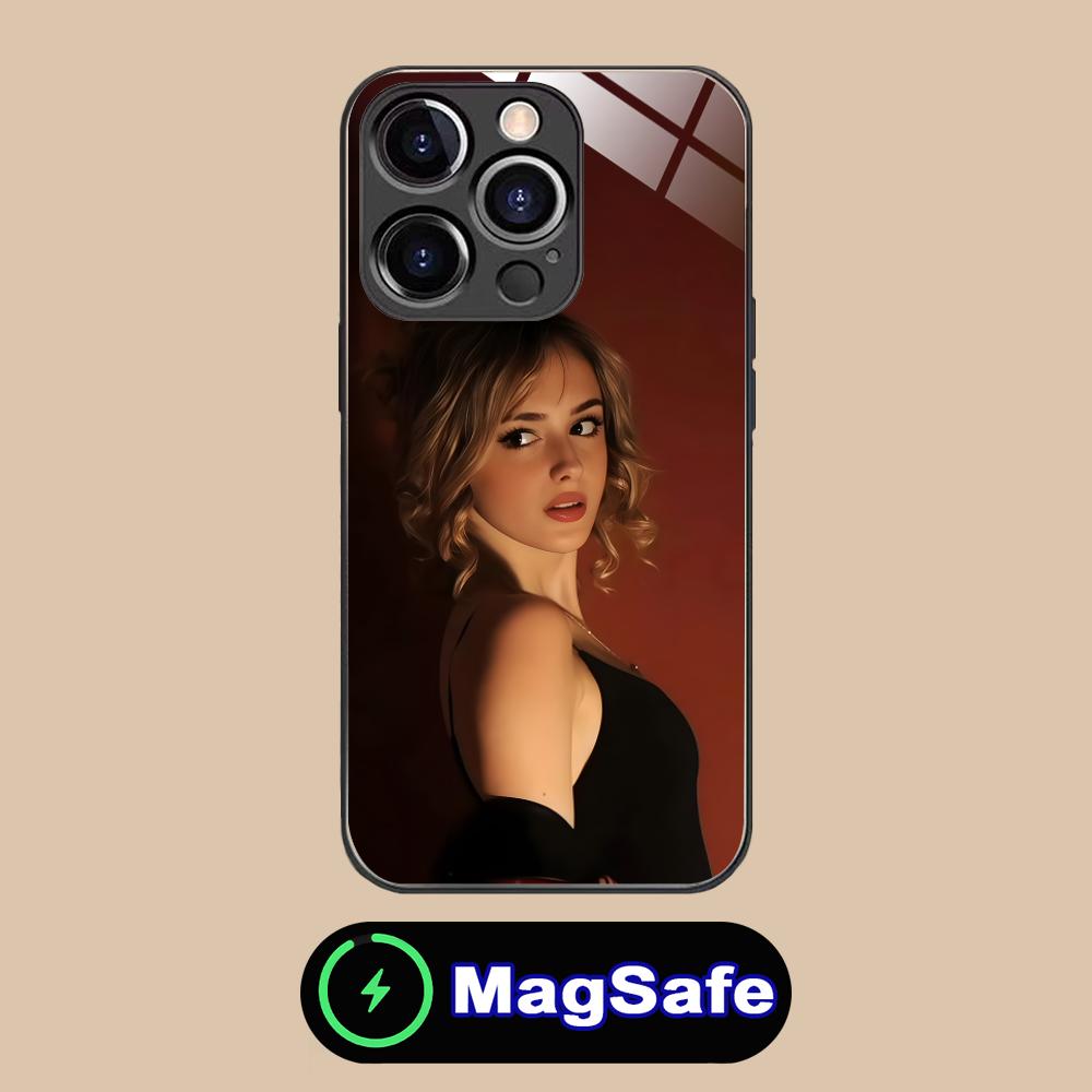 

Julia Butters Mobile Cell Phone Case for iPhone 17 16 15 14 13 12 11 Air Pro Max Plus Mini MagSafe Glass Colorful Cover Luxury iPhone17