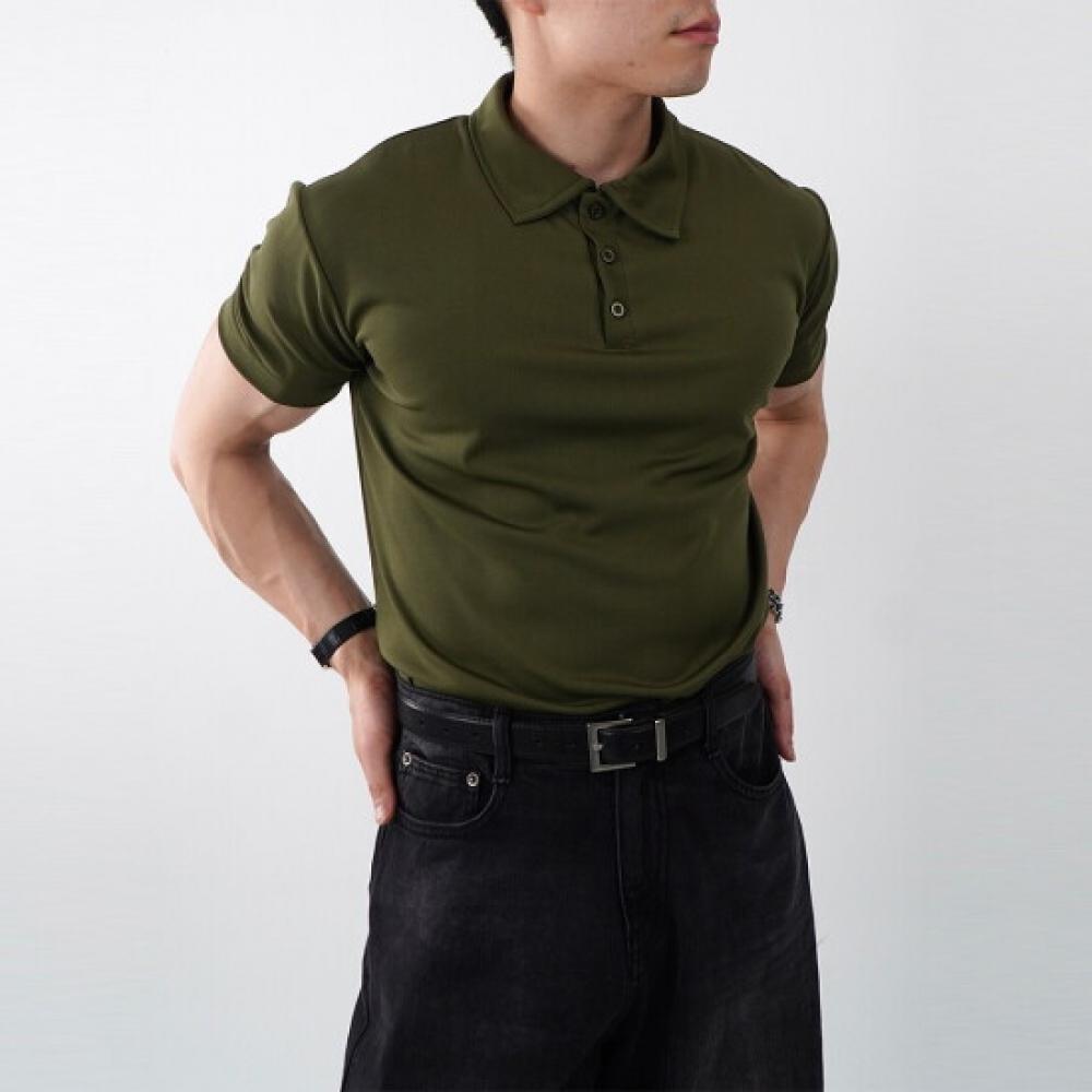 Onl Men S muScle Fit Short Sleeve Polo