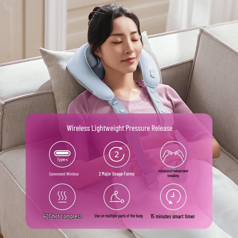 Philips Cordless Neck & Shoulder Massager PPM3211N