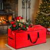 2025 Christmas tree storage bag with reinforced handle and double zipper Artificial Christmas Tree Storage Container bag