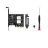 PCI-E 4X to  3.0 pansion Card 5 Full Speed Ports 6Gbps Transfer pansion Hard Drive for Win7 / 8/10 / Linux