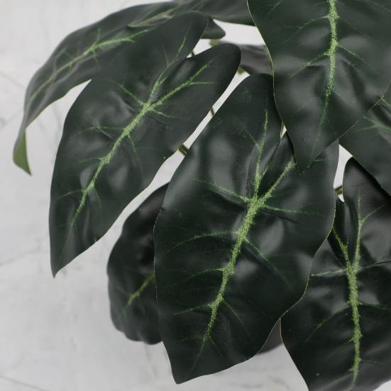 Faux Potted Plant Realistic Artificial Green Plant Long-lasting Potted Monstera Plant