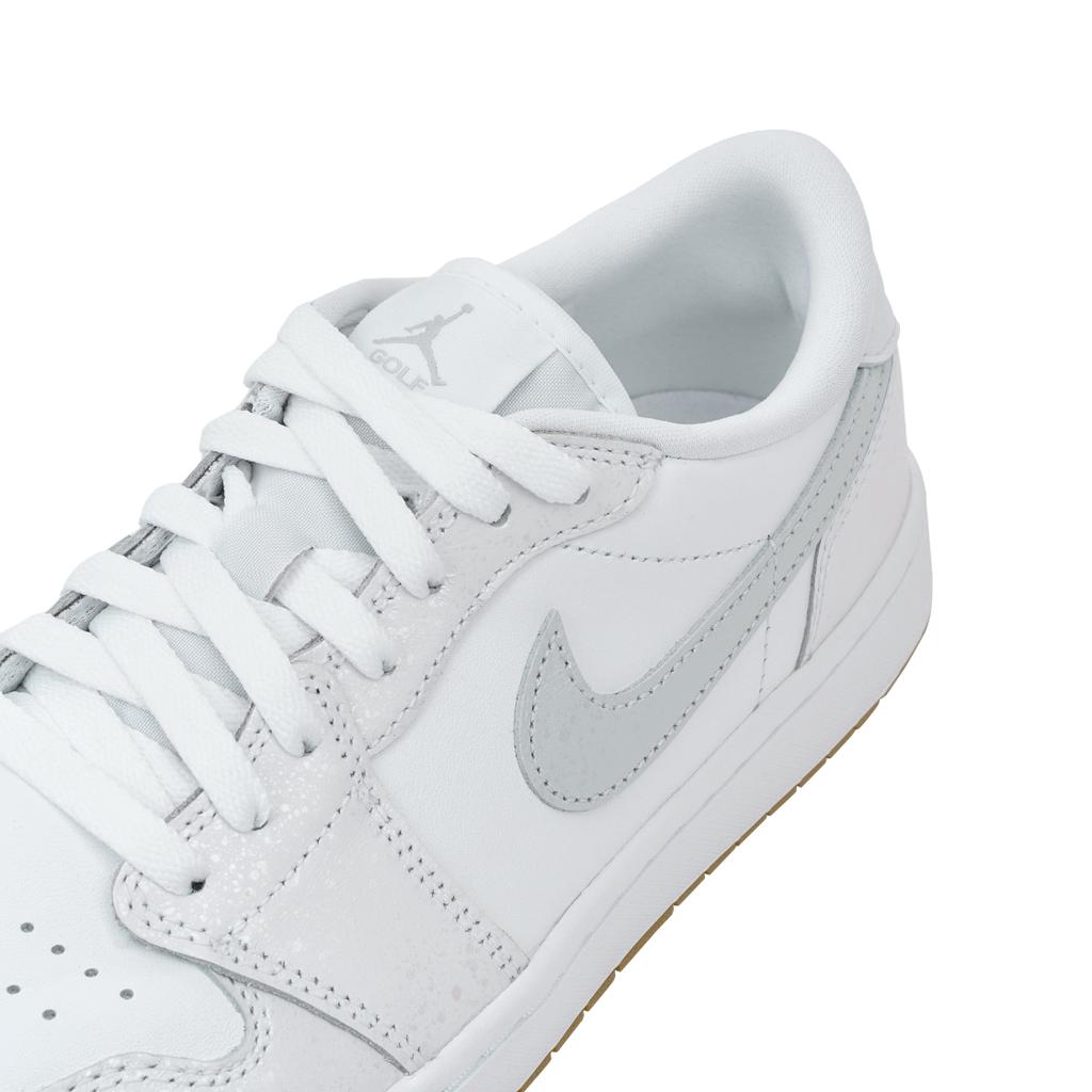 Air Jordan 1 Low Golf White Gum Men Sneakers Pure-Platinum Gum-Medium-Brown DD9315-111