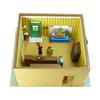 Sankei Studio Ghibli Series Delivery Service Goo Scissors Bread Shop Paper Craft Kiki's Kiki's Workplace, MK07-46