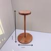 Quality Stackable Baseball Cap Racks Caps Display Home Use Tabletop Cap Holder Wooden Hat Display Stand Home