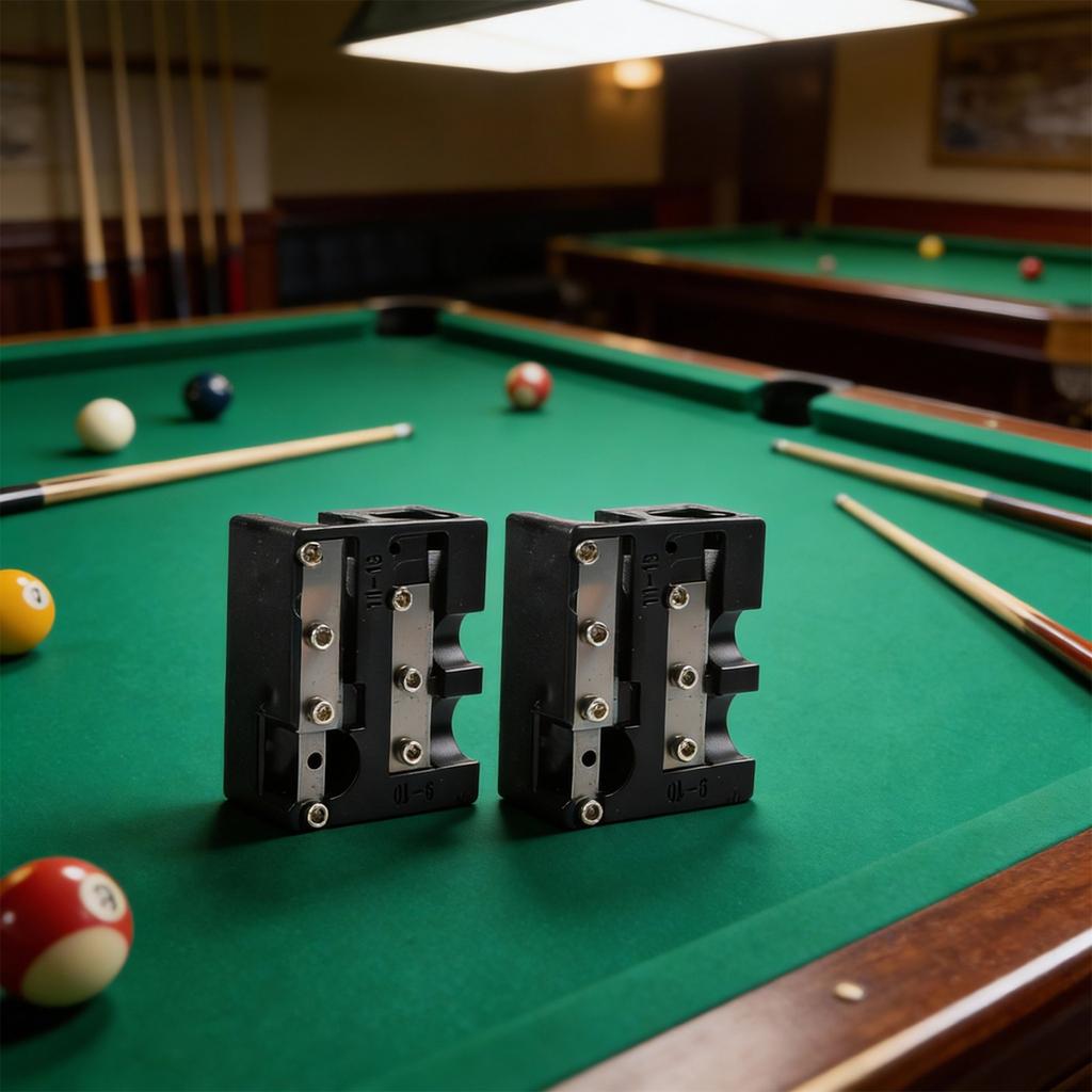 Cue Tip Shaper Trimmer 7 in 1 Tool for Pool Billiards Cue Tip Maintenance