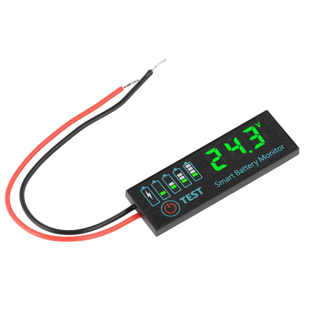 12V/24V/36V/48V Battery Charge Indicator Board 18650 Li-ion Lipo Lithium Battery Level Indicator Tester Capacity Tester Meter