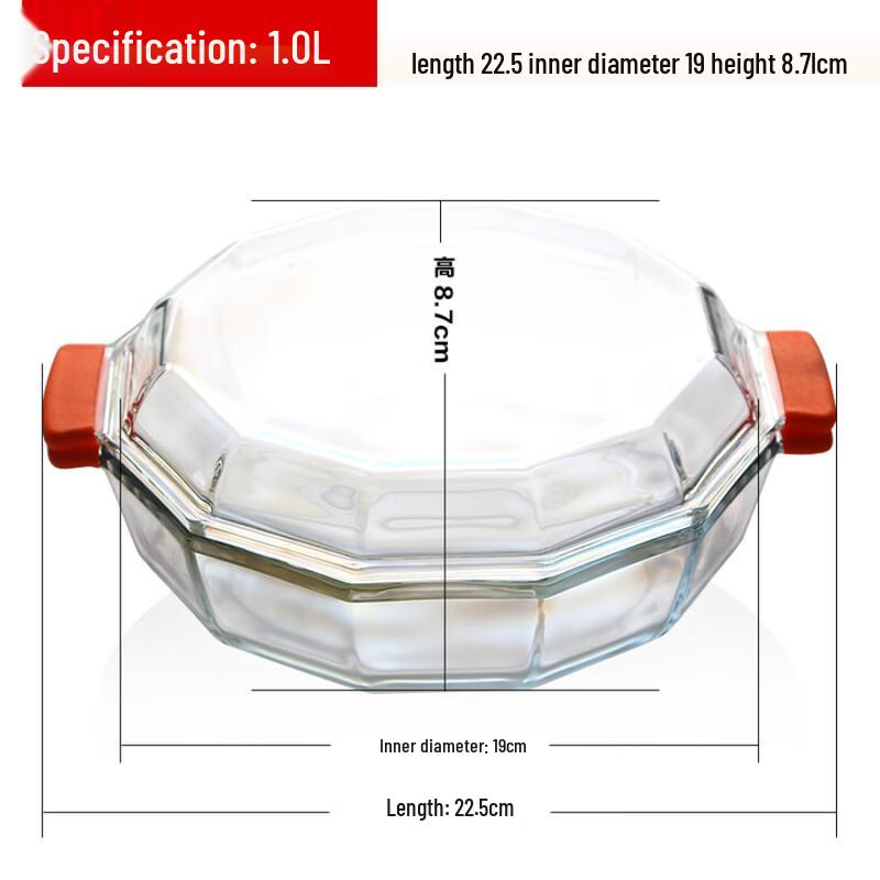 

Zhi Shi Rhombus Double-Handle Microwave Safe Dish