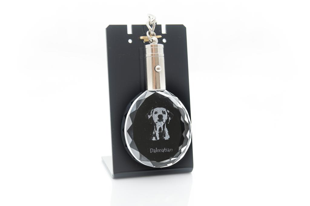 Dalmatian, Carriage Dog, Spotted Coach Dog - Pendant with a Photo of a Dog, Crystal Key Ring In a Gift Box, a Unique Gift by Art-Dog
