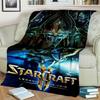 3D-Retro-Spiel StarCraft Gamer-Decke, weiche Überwurfdecke für Zuhause, Schlafzimmer, Bett, Sofa, Picknick, Reisen, Büro, Ruhedecke, Decke, Kinder