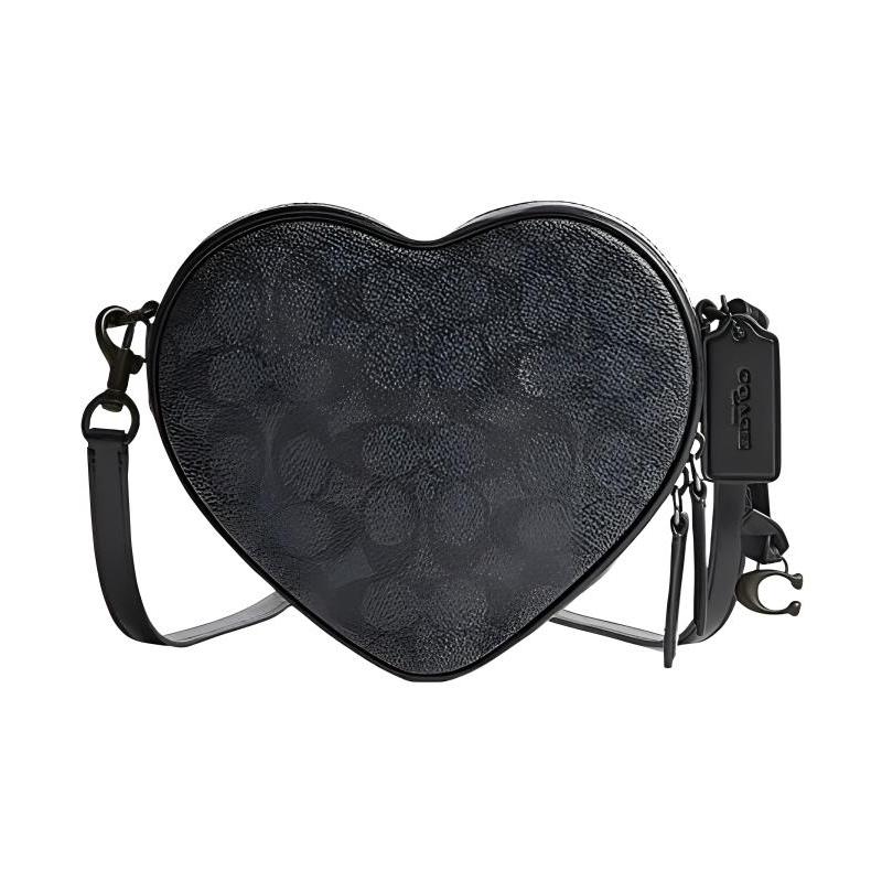 COACH crossbody bag Heart 19 nameplate