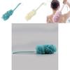 Long Handle Bath Body Back Shower Brush With Soft Loofah For Exfoliating Skin Clarity And Health