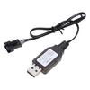 Portable 7.4V SM4P Reverse Plug Lithium Charger for DE36W DE65 HM202 EC08 EC16 Repair USB Battery Charging Cord Wire