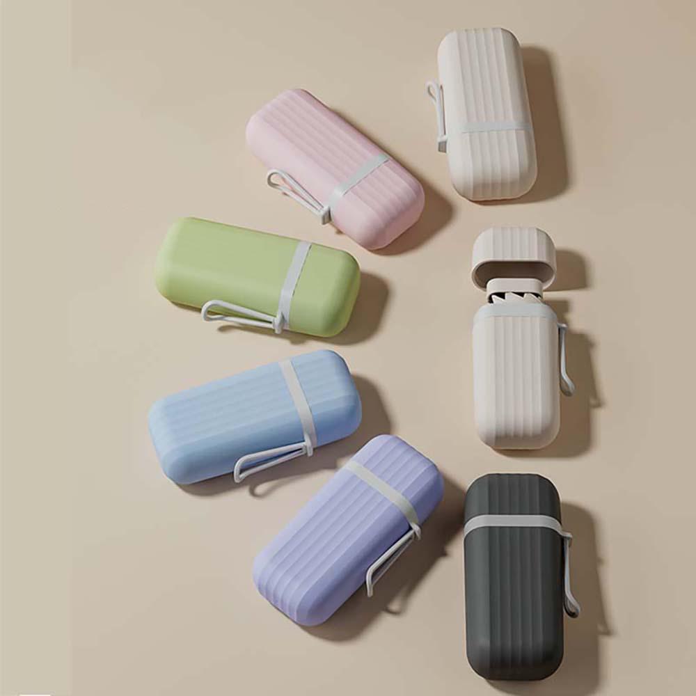 Compact Five-Fold Mini Umbrella: Portable Sun & Rain Shade with UV Protection