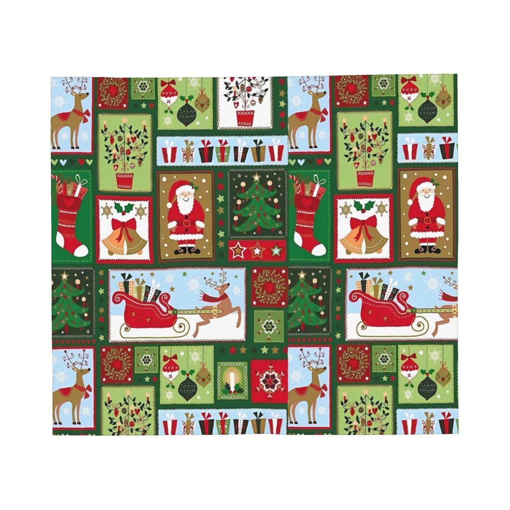 Christmas Snowman Kawaii Xmas Blanket  Wool Funny Soft Throw Blanket for Chair Covering Sofa Textile Decor