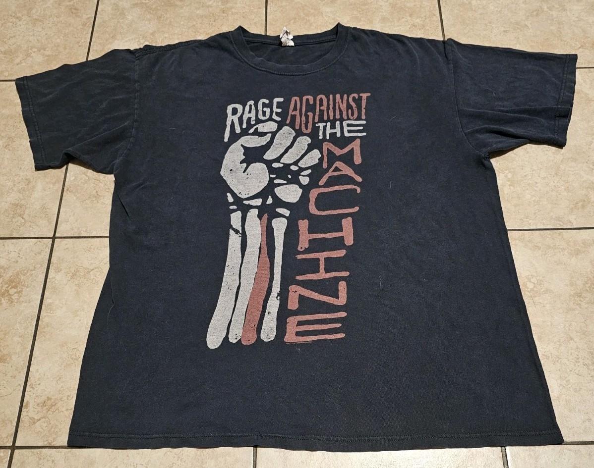 Vintage Rage Against The Machine Fist 2011 T Shirt XL XXXXL