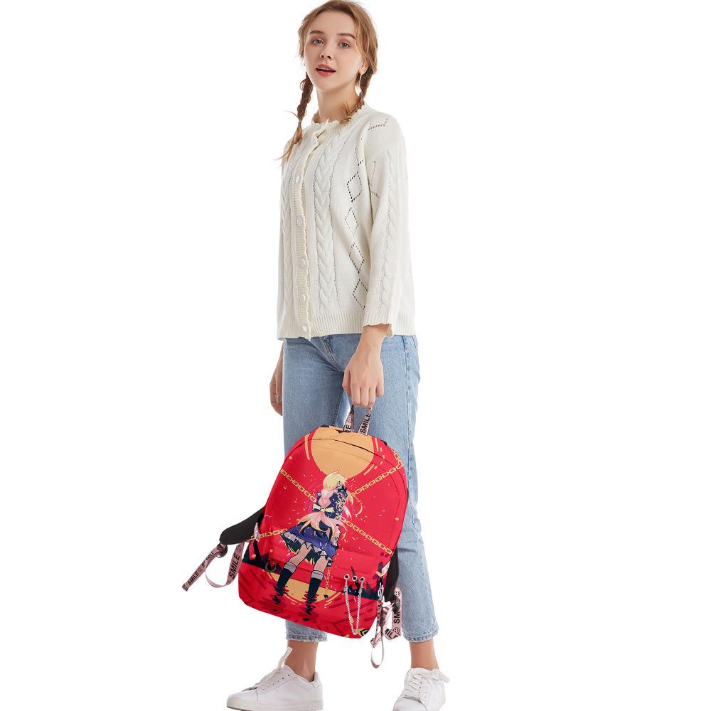 Classic Novelty Sword Art Online Student School Bags Unisex 3D Prind Oxford Waterproof Notebook Multifunction Travel Backpacks
