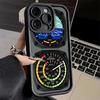 Phone Case for iPhone 17 Air 16E 15 16 Pro Max Aircraft Instrument Cockpit Radar Cover 14 Plus 13 12 Mini Soft Shell Silicone Fu