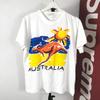 Vintage 1995 australian kangaroo logo Pop Magazine Tee/ Fotofolio / Artwork Tee / MoMa/ Size M