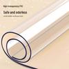 Clear Dustproof Book Storage Bag - Large Capacity Organizer for Students