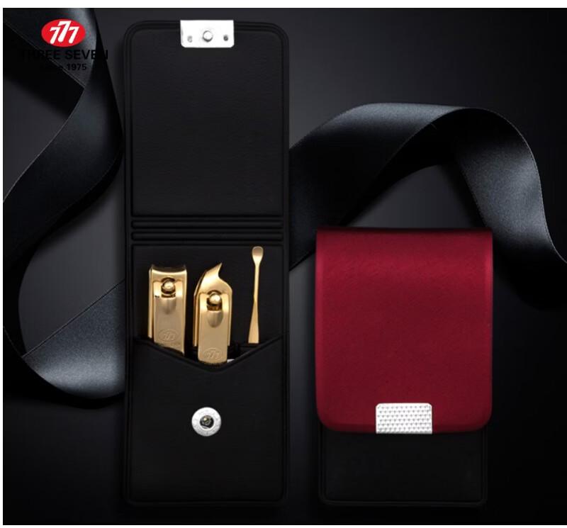 THREE SEVEN 3-Piece Portable Nail Clipper Set