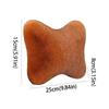 Soft Foam Lumbar Pillow Plush Cushion Headrest Cushion Car Headrest Pillow  Winter Season