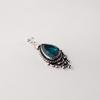 Pietra Preziosa Apatite Argento Sterling 925 Gioiello Fatto a Mano Ciondolo 1,5" Per Regalo PP-70-1