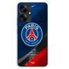 Phone Case - MANIACASE - Xiaomi Redmi 13C 5G - Black - TPU Silicone - Paris Saint-Germain Logo