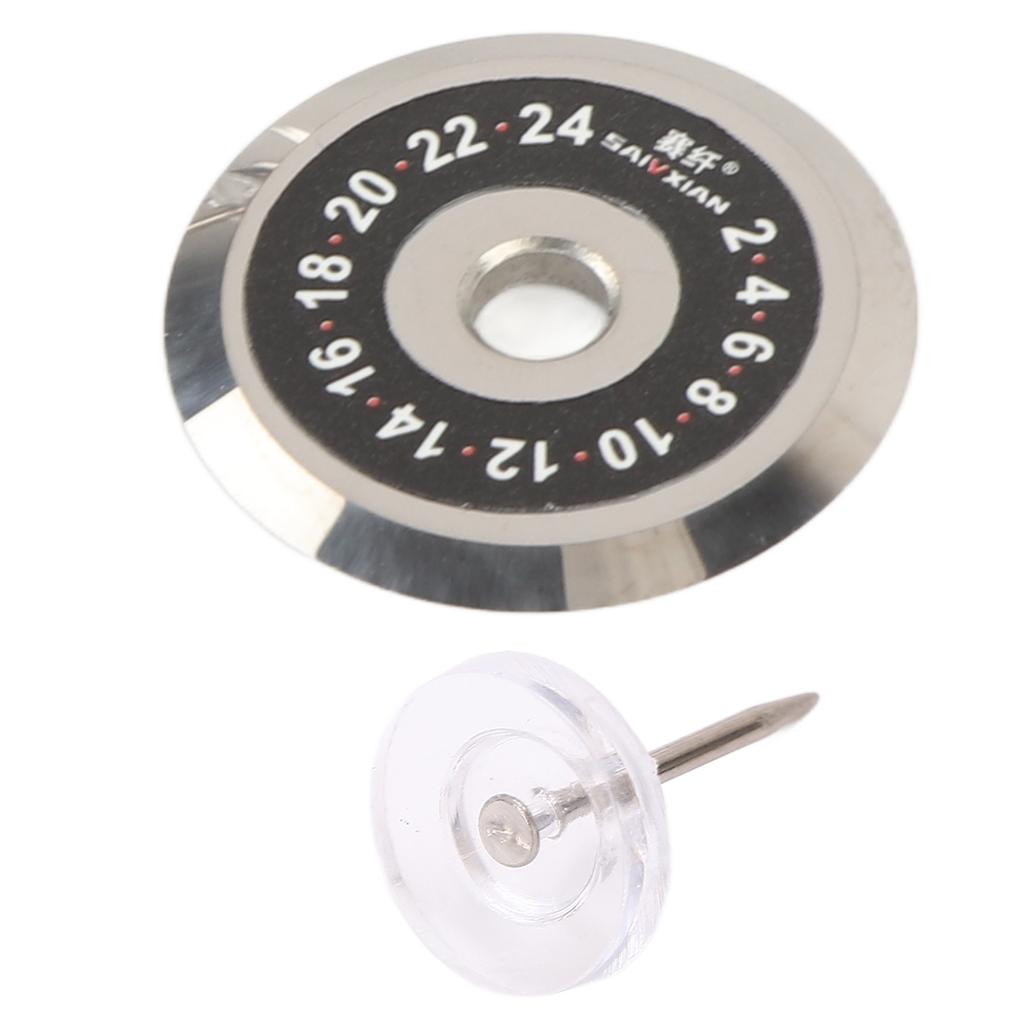 Fiber Optic Cleaver Blade 24 Faces 22mm Diameter SKL 6C A8 HB 08 Optical Fiber Cutter Blade