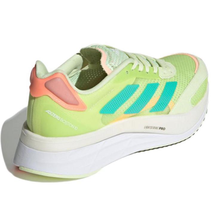New Adidas Adizero Boston 10 'Almost Lime Mint Rush' Women's GY0906
