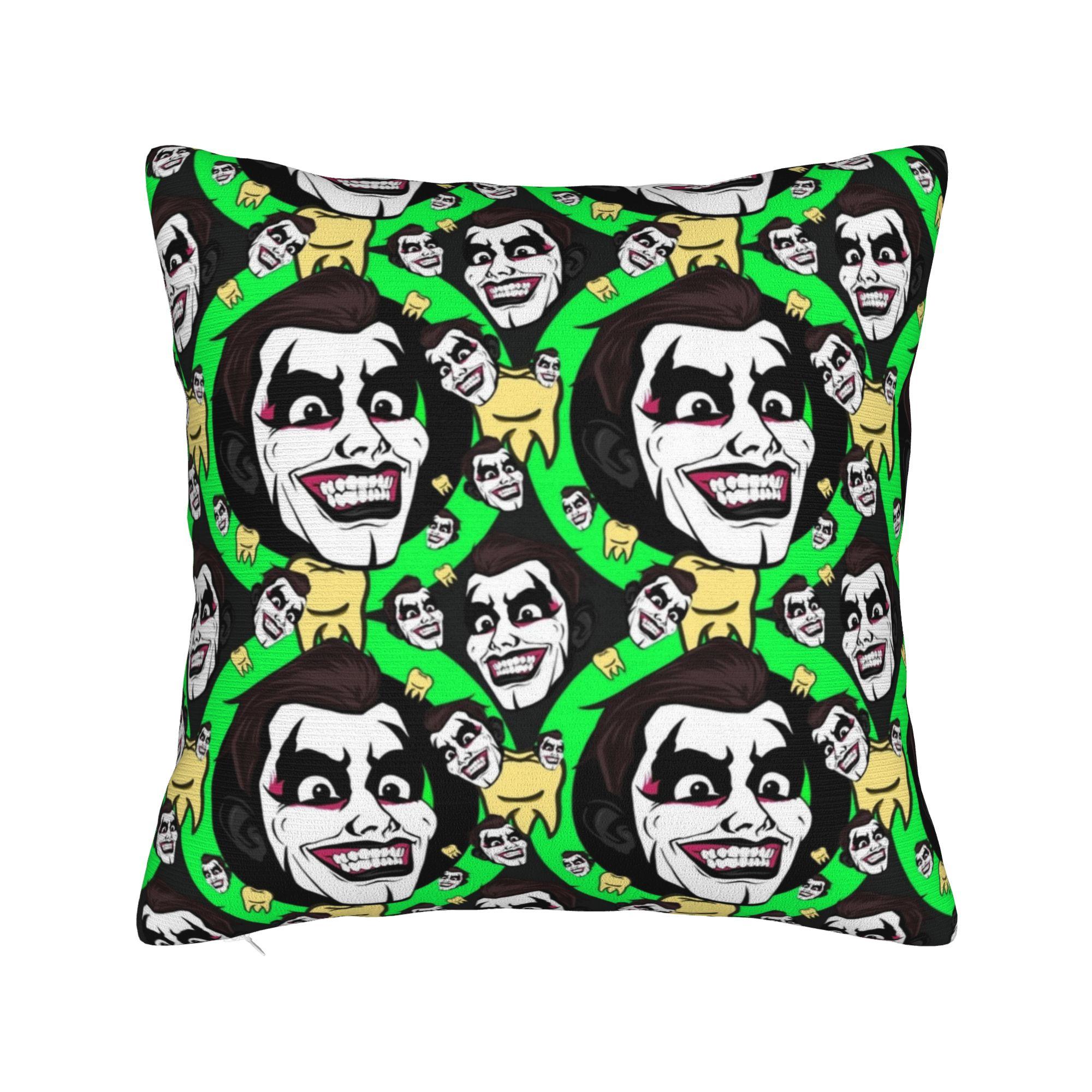 Very Nice Very Evil Square Pillow Cases Danhausen Cushion Cover Fashion Zippered Decor Pillowcover for Home 18 40x40cm