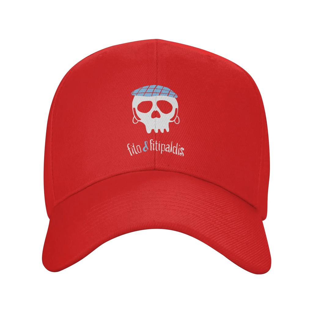 New Fitos Fitipaldis Band Baseball Cap Kpop Rock Sun Hip Hop Hats Women Unisex Fashion Design Baseball Caps