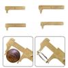 Sliding Pocket Caliper Brass Sliding Gauge Retro Vernier Calipe  Measuring Tool
