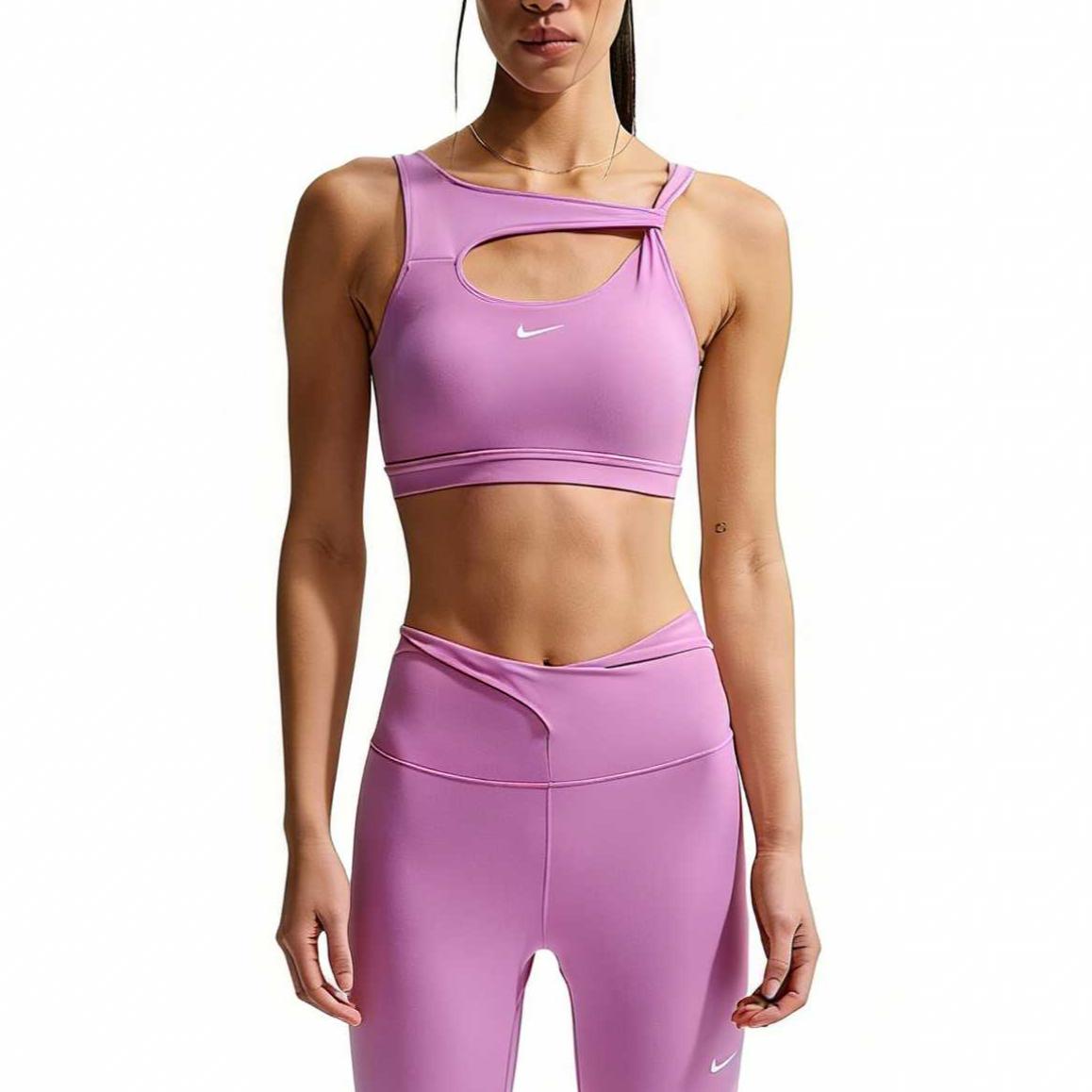 Nike Dri-Fit One Medium Support Thick Sports Bra Women underwear IB9927-503 XL