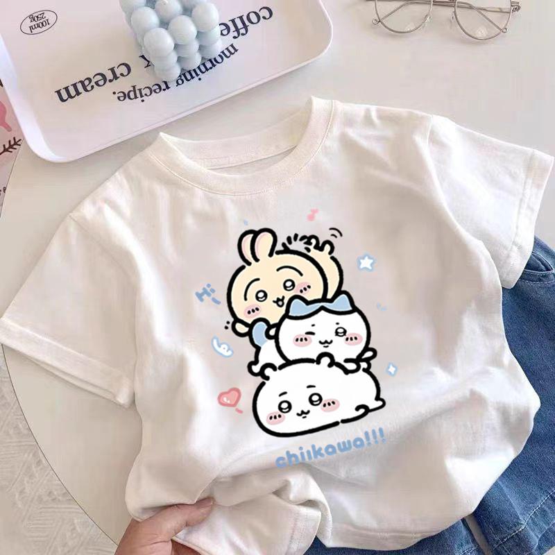 T-shirt Short Sleeved Summer T-shirt Grils T-shirt Women's Fashionable Casual Top