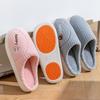 Cixi cotton slippers for home use in winter indoor home non-slip plush warm couple in winter