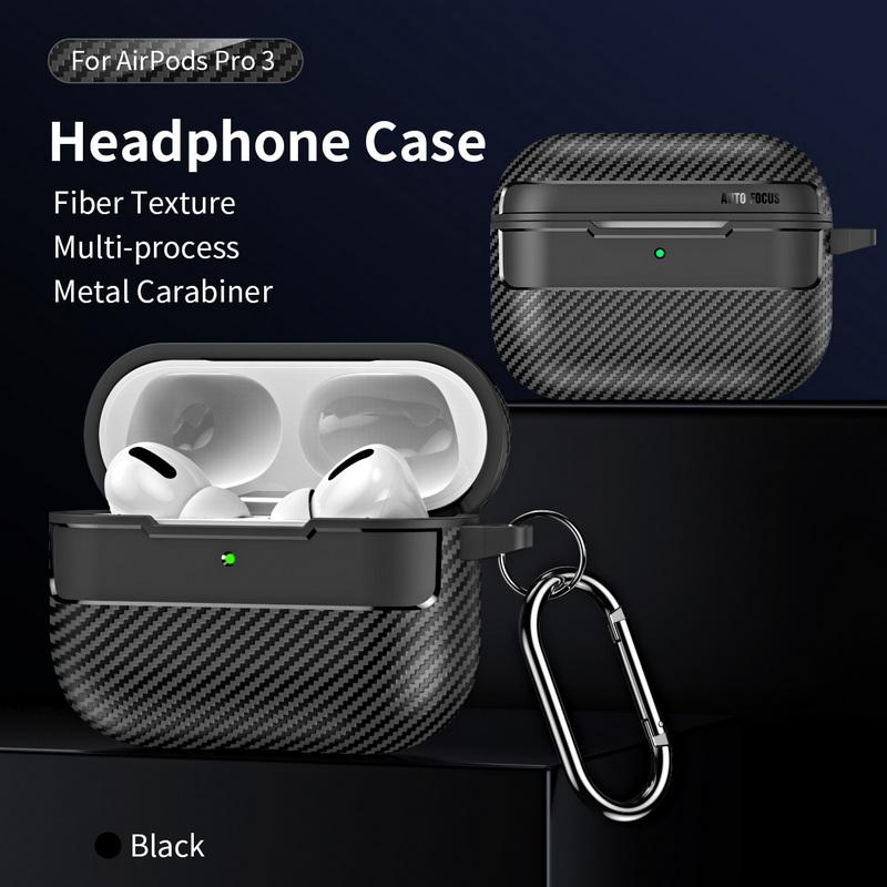 For AirPods 4 Case Leather Texture Matte Earphone Case with Phone Stand Bluetooth Headset Cover For AirPods Pro 3 2 1 Shockproof Earphone Charging Box