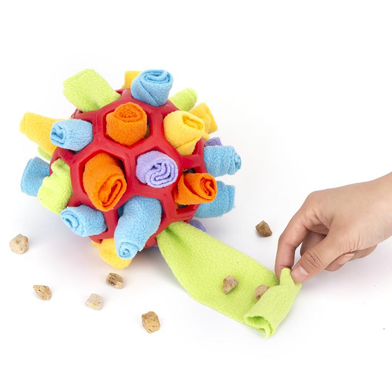 Interactive dog educational toys, various styles, foraging skills, portable pet toy balls