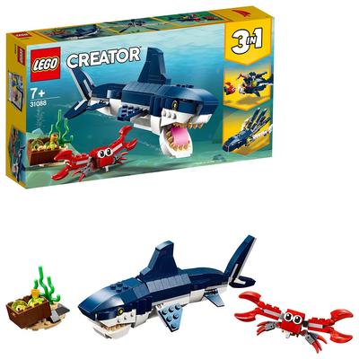 LEGO Creator Expert Criatura Marina de las Profundidades Juguete Regalo Cumpleaños Bloque Navidad Estudiante Animal Criatura 31088