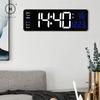 Homlly Large LED Digital Alarm Wall Clock with Timer Temperature Date Remote Controller (39 x 13cm)