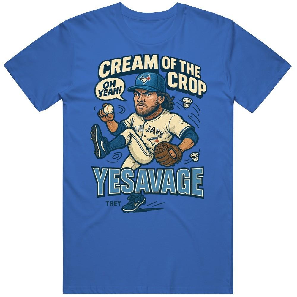 Cool Trey Yesavage Retro Cream Of The Crop Caricature Great Gift Idea V3 T Shirt Unisex T-Shirt XXXXL